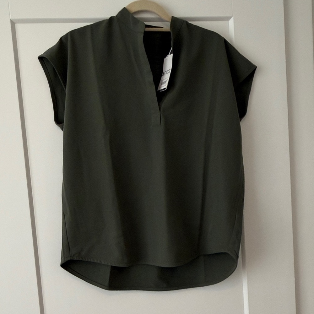 Figs Dark Green Women's Rafaela Theee pocket scrub top